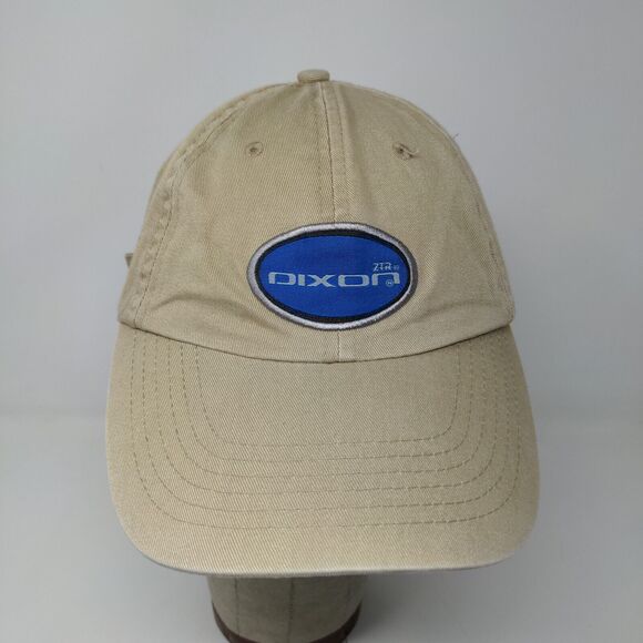 Dixon ZTR Slideback Hat Tan OSFA Embroidered Logo Adjustable - Picture 3 of 11